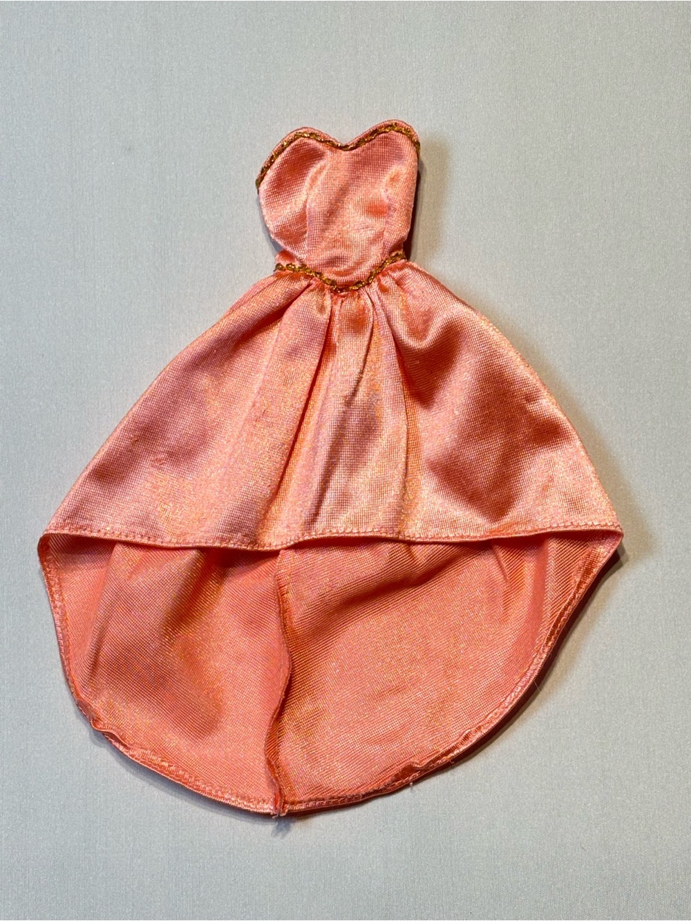Vintage 1989 Barbie Fantasy Fashions Pink & Gold Gown 💖✨
